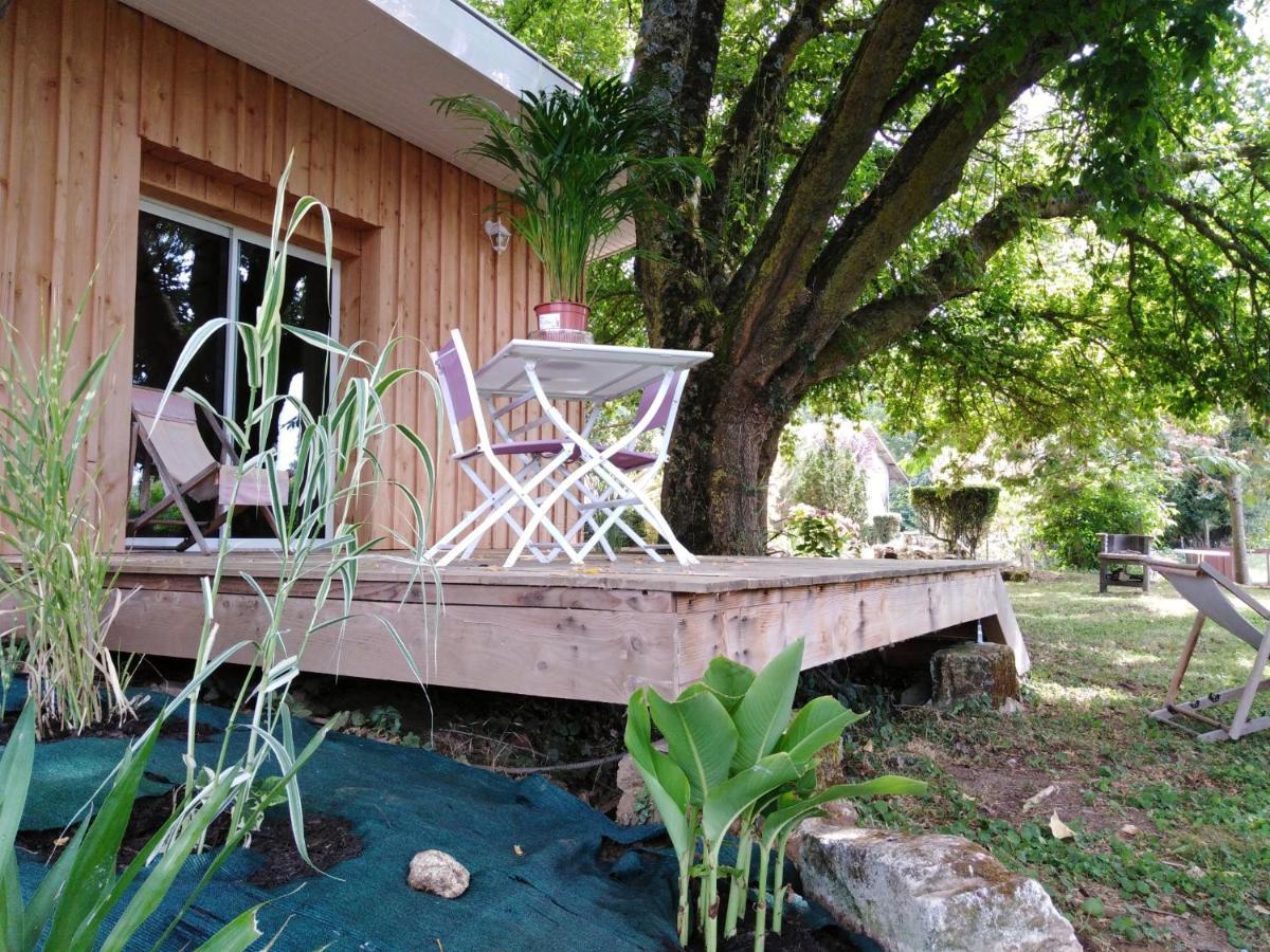 Le Chalet Du Bord De L'Eau Sainte-Terre Eksteriør bilde